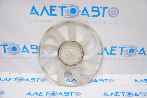 Cooling fan impeller right Toyota Prius V 12-17 9 blades, crack
