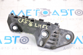 Front bumper mount left Mazda CX-5 13-16 on the wing, broken guide