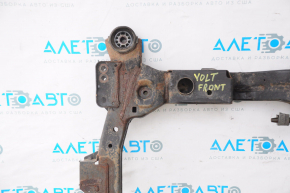 Front subframe Chevrolet Volt 11-13 rusty, cracked 2S/B