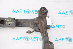 Front subframe Chevrolet Volt 11-13 rusty, cracked 2S/B