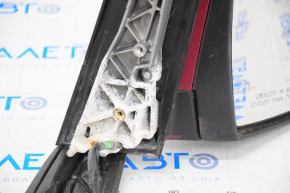 Side mirror right Ford C-max MK2 13-18 9 pins, turn signal, heated, red, mount rotted