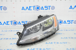 Headlight front left VW Jetta 11-16 USA naked, halogen