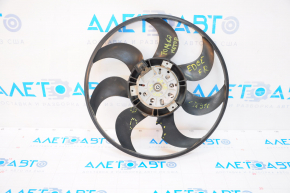 Right cooling fan impeller Ford Edge 16-24 2.0T with motor, no fragment, cracks, motor hums