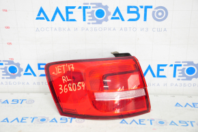 Light outer wing left VW Jetta 15-18 USA halogen, light