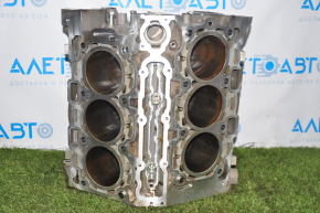 Bare cylinder block for honing Chevrolet Camaro 16- 3.6 broken fasteners