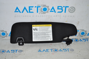 Right visor Ford Mustang mk6 15- coupe black, creased, scratch