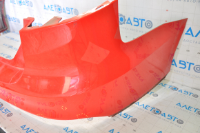 Rear bumper bare Ford Focus mk3 15-18 rest 4d red, small bumps