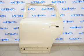 Door bare rear left Lincoln MKX 16-18 beige BK, painted, dented