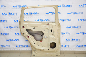 Door bare rear left Lincoln MKX 16-18 beige BK, painted, dented