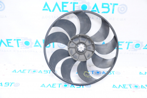 Cooling fan impeller right Nissan Leaf 11-17 9 blades, crack