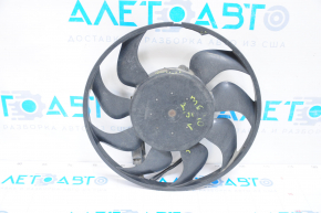 Right cooling fan impeller Mazda6 09-13 2.5 with motor, missing 1 blade, crack