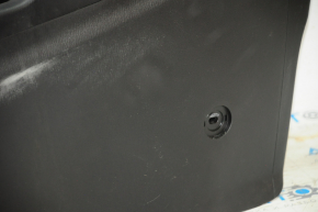 Central console armrest and cup holders Mazda CX-5 16-16 black rubber, cuts, scratches, without plug