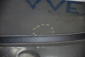 Naked trunk door with glass Mazda CX-5 13-16 graphite 42A, bumps, scratches on glass