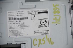 Tape recorder, Radio Mazda CX-5 13-16