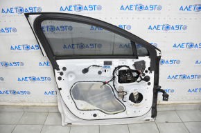 Door assembly front left Lincoln MKZ 13-20 white UG, keyless