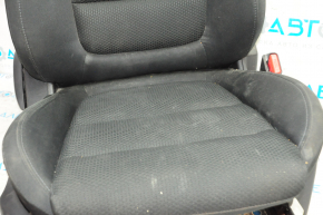 Passenger seat Mazda CX-5 13-15 without airbag, mechanical, cloth black, for dry cleaning