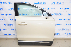 Door assembly front right Lincoln MKX 16-18 beige BK, keyless
