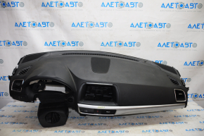 Torpedo front panel with AIRBAG Mazda CX-5 13-16 poke, chrome