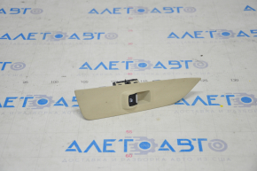 Rear left window lift control Lincoln MKZ 13-20 with beige trim