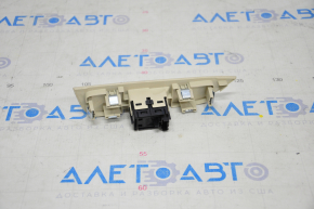 Lincoln MKZ 13-20 Rear Right Window Regulator with Beige Trim
