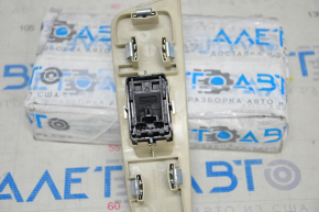Lincoln MKZ 13-20 Rear Right Window Regulator with Beige Trim