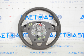 Steering wheel naked Lincoln MKZ 13-20 leather gray