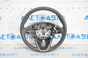 Steering wheel naked Lincoln MKZ 13-20 leather gray