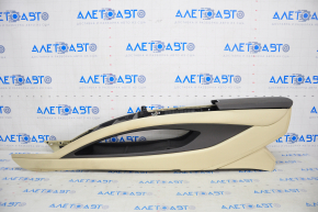 Console center armrest Lincoln MKZ 13-16 leather beige