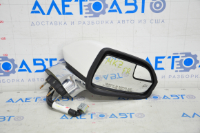 Side mirror right Lincoln MKZ 13-16 11 pins, turn signal, heated, white