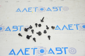 Hardware for the trunk lid Acura ILX 13 - incomplete, 14 pcs.