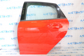 Door assembly rear left Ford Focus mk3 11-18 red PQ dents