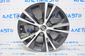 Wheel disk R18 Toyota Highlander 14-19 type 1 graphite, light curb