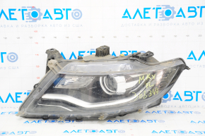 Front left headlight complete Lincoln MKX 16-18 xenon, with mount