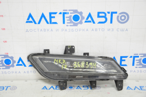 Fog lamp PTF right Lincoln MKZ 13-16 cracked in crepe