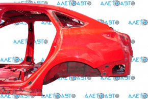 Quarter wing rear left Ford Focus mk3 11-18 4d red on the body