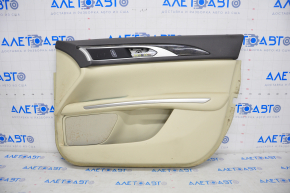 Door trim card front right Lincoln MKZ 13-15 beige, for dry cleaning