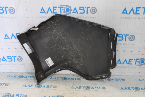 Rear bumper bare left fang Jeep Cherokee KL 14-18 black, beaten, broken fastener