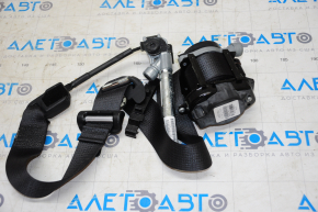 Driver's seat belt Jeep Cherokee KL 14-23 black, with tensioner