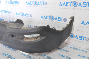 Rear bumper bare Jeep Cherokee KL 14-14 structure, torn, scratches, torn fasteners