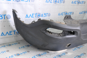 Rear bumper bare Jeep Cherokee KL 14-14 structure, torn, scratches, torn fasteners