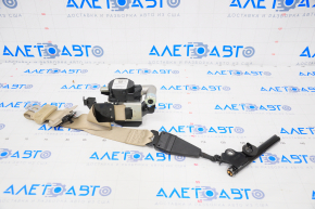 Lincoln MKX 16-18 Beige Driver's Seat Belt