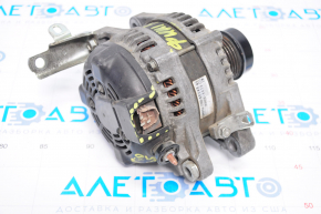 The Lexus ES350 07-09 alternator has a broken connector and the overrunning clutch is jammed.