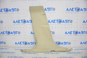 Center pillar trim lower left Lincoln MKZ 13-15 beige, break crepe