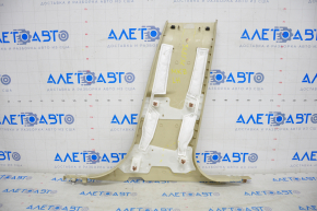 Center pillar trim lower left Lincoln MKZ 13-15 beige, break crepe