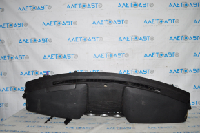 Torpedo front panel without AIRBAG Ford Mustang mk6 15-20 black, crack in the glove compartment strip, dented