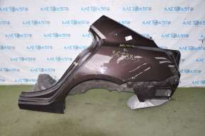 Quarter wing rear left Chevrolet Malibu 13-15 burgundy, pokes