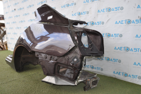 Quarter wing rear left Chevrolet Malibu 13-15 burgundy, pokes