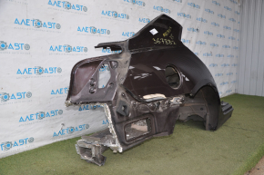 Quarter wing rear right Chevrolet Malibu 13-15 burgundy