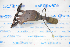 Exhaust manifold with catalytic converter Ford C-max MK2 13-18 Energi, rusty, part missing, with lambda probe