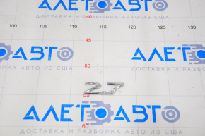 Emblem inscription 2.7 tailgate Lincoln MKX 16-16